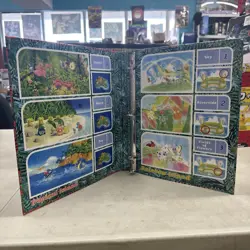 Vintage Pokemon Southern Islands Collection BINDER ONLY, English WOTC O-RING - Image 3