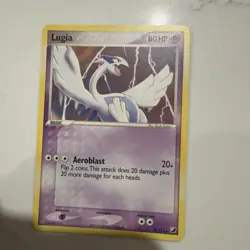 Pokemon Unseen Forces Lugia 29/115 Collectible Card Non Holo - Image 1