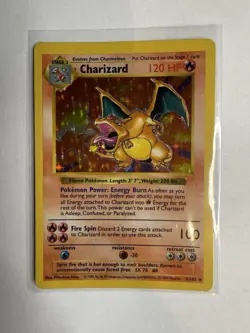 Charizard 004/102 Base Set (Shadowless) Holo Rare 1999 Wizards Pokemon TCG - Image 4