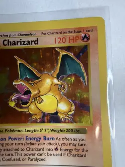 Charizard 004/102 Base Set (Shadowless) Holo Rare 1999 Wizards Pokemon TCG - Image 5