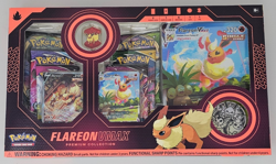 Pokemon Eevee Evolution Vmax Premium Collection ALL 3 Jolteon Flareon Vaporeon 820650851308 - Image 2