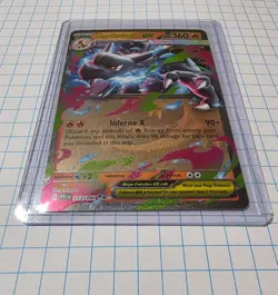 Pokemon Mega-Charizard-EX TCG Full Art Ultra Rare Card - Image 2