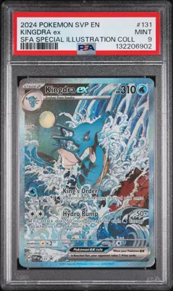 [PSA 9] Kingdra ex 131 Sv: Scarlet & Violet Promo Holo Pokemon - Image 1