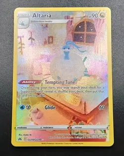 Pokemon Altaria GG19 Sword & Shield Crown Zenith Galarian Gallery Ultra Rare - Image 3
