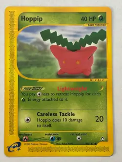 Pokemon TCG - Hoppip Aquapolis 83/147 Common - HP - Image 1