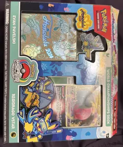 Pokemon Evan Pavelski World Champion Deck 2024 Honolulu - Image 1