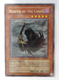 Yugioh Card Reaper Of The Cards LOB-EN071 Rare NM - Image 1