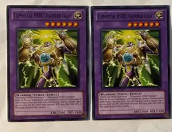 2X Elemental HERO Thunder Giant - LCGX-EN046 - Common - 1st Edition LP - Image 1