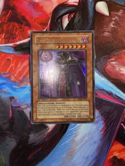 Yugioh! Dark Eradicator Warlock SD6-EN001 Ultra Rare 1st Edition Light Play - Image 1