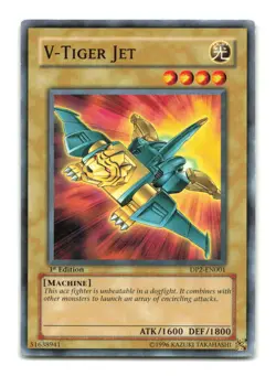 V-Tiger Jet - DP2-EN001 1st Edition - YuGiOh-LP - Image 1