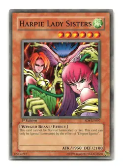 Harpie Lady Sisters - SD8-EN007 1st Edition - YuGiOh-LP - Image 1