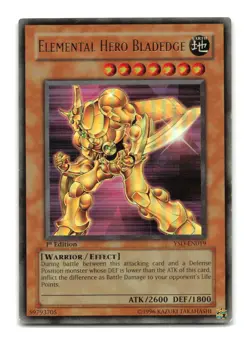 Elemental Hero Bladedge - YSD-EN019 1st Edition Ultra Rare - YuGiOh-MP - Image 1