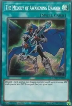 Yugioh! MP The Melody of Awakening Dragon - LCKC-EN028 - Secret Rare - 1st Editi - Image 1