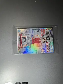 One Piece Monkey D. Luffy US Voyage College Basketball Card Rutgers 1/23 IN HAND - Image 1