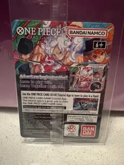 One Piece Monkey D. Luffy US Voyage College Basketball Card Rutgers Promo - Image 2