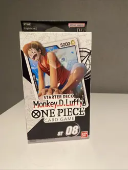 SEALED One Piece Card Game Starter Deck Monkey D Luffy ST 08 - Image 1