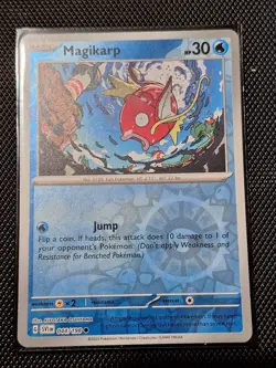 Pokemon TCG Magikarp Reverse Holo Card 044/198 Scarlet & Violet Base Set - Image 1