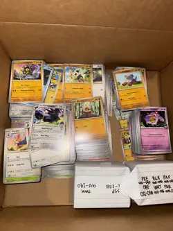 1000 + Pokemon Cards Bulk Pack Fresh Mint Condition From Multiple Modern Sets - Image 1
