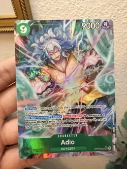 One Piece Card Lot of 11- Edward Newgate and Adio One Piece Card Game English - Image 4