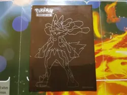 XY Furious Fists Lucario ETB Individual Card Sleeve 2014 Pokemon Authentic - Image 1