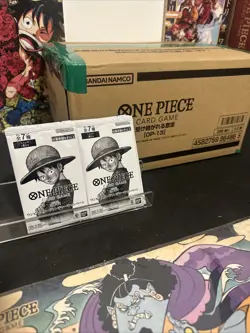 CASE One Piece Card Game OP-13 X12 JAP nuovo SEALED + 12 Pack promo - Image 1