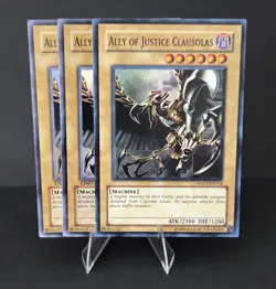 Ally of Justice Clausolas HA01-EN014 Hidden Arsenal Limited 3 Card Set NM - Image 1