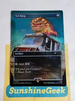 Sol Ring (0912) (Rainbow Foil) Secret Lair Playstation Foil - Image 1
