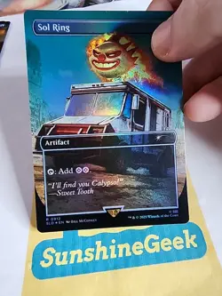 Sol Ring (0912) (Rainbow Foil) Secret Lair Playstation Foil - Image 2