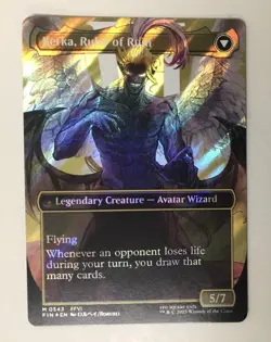 Kefka, Court Mage (0543) (Borderless) (Surge Foil) Final Fantasy Foil - Image 2