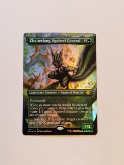 Chatterfang, Squirrel General (Borderless) Modern Horizons 2 Foil - Image 1