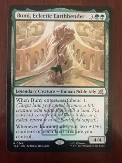 Bumi, Eclectic Earthbender Avatar: TLA: Eternal-Legal Foil NM #248 - Image 1