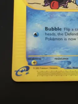 Horsea 84/147 Aquapolis Pokemon TCG WOTC Card E Reader LP - Image 2