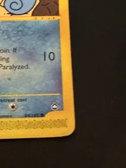 Horsea 84/147 Aquapolis Pokemon TCG WOTC Card E Reader LP - Image 3