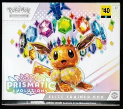 Pokemon Prismatic Evolutions Elite Trainer Box ETB Scarlet And Violet **SEALED** - Image 1