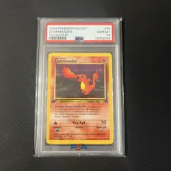Charmander Pokemon Rocket 1st Edition PSA 10 Thick Stamp🇬🇧 - Image 1