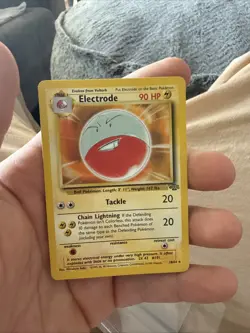 Pokemon TCG Electrode Jungle 18/64 Unlimited Rare LP Condition Non Holo - Image 1