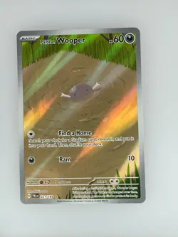 2023 Pokemon Paldea Evolved Paldean Wooper 221/193 NM - Image 1