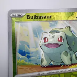 Pokemon TCG Bulbasaur 001/165 Scarlet & Violet 151 Reverse Holo Common Near Mint - Image 5