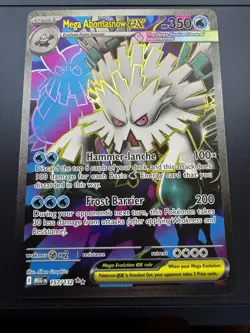 Mega Evolution Abomasnow ex Ultra Rare 157/132 Near Mint Pokemon TCG - Image 1