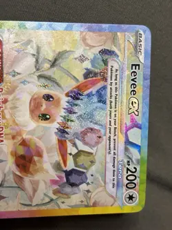 Eevee ex 167/131 Prismatic Evolutions Holo Special Illustration Rare Pokemon NM - Image 3