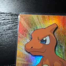 Pokemon Charmeleon #05 RAINBOW Foil Rays from Topps Black Logo - Image 2