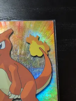 Pokemon Charmeleon #05 RAINBOW Foil Rays from Topps Black Logo - Image 3