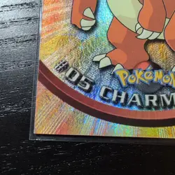 Pokemon Charmeleon #05 RAINBOW Foil Rays from Topps Black Logo - Image 4
