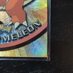 Pokemon Charmeleon #05 RAINBOW Foil Rays from Topps Black Logo - Image 5