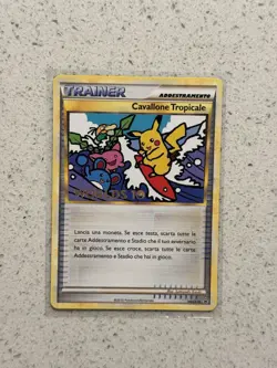 Tropical Tidal Wave Italian Cavallone tropical HGSS18 Worlds 2010 Pokemon Promo - Image 1