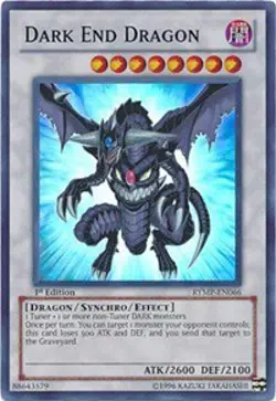 Dark End Dragon-Super Rare - 1st Edition - RYMP-EN066 - Ra Yellow Mega Pack - LP - Image 1