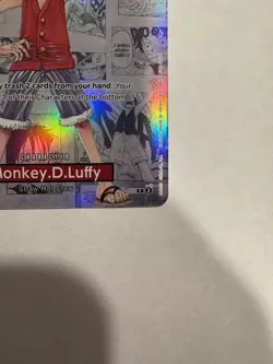 2026 One Piece Monkey D. Luffy US Voyage College Basketball P-055 Rutgers Game - Image 4