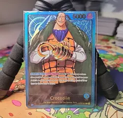 Crocodile Bandai Premium Leader ST03-001 One Piece TCG Foil - Image 1