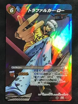 TRAFALGAR LAW Super Rare One Piece Miracle Battle Carddass SR 38/64 Japanese - Image 1
