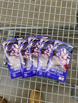One Piece OP-14 The Azure Sea’s Seven Sleeved Booster Pack English Set - Image 1